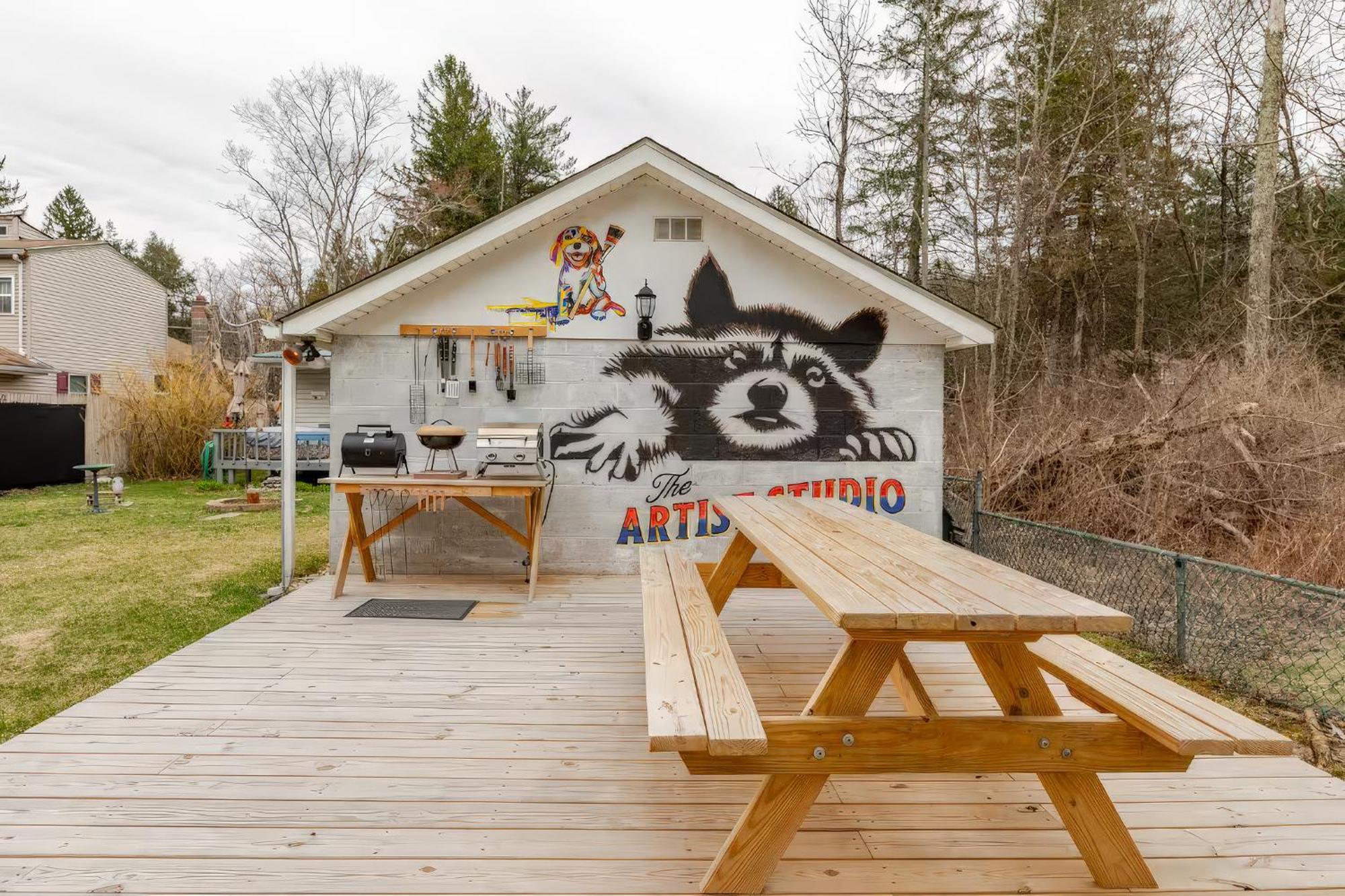 The Artist Loft - Poconos - Hot Tub Сasa de vacaciones